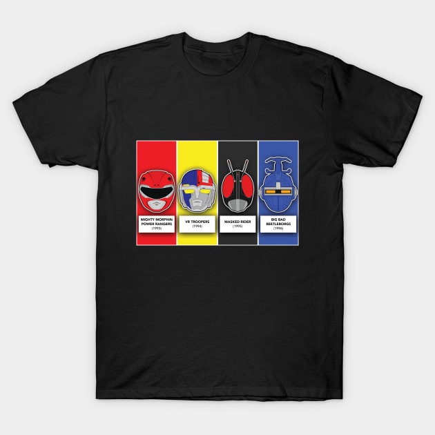 Generations T-Shirt by angelgroveradio